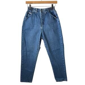 VTG Lee Mom Jeans Women’s Size 4 High Waisted Retro Bareback Relaxed Denim